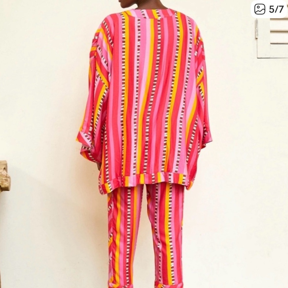 Farm Rio $235 Embroidered kimono top NWT - Picture 3 of 9